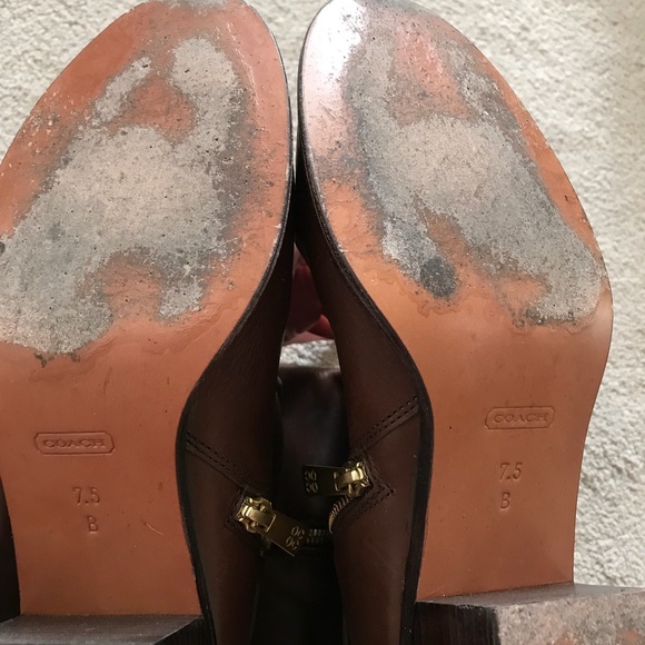 Authentic Coach Tall Boots - Picture 7 of 7